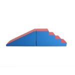 Parcours de Motricité en Mousse - avec Escaliers et Toboggan - Rouge et Bleu – Image 6