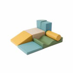 Parcours de Motricité en Mousse - 7 Blocs - Pastel Turquoise – Image 5