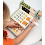 Caisse Enregistreuse en Bois - avec Accessoires