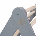 Triangle Pickler 2-en-1 - avec Toboggan et Mur d'Escalade - Gris – Image 14