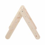 Triangle Pickler Montessori 2-en-1 - avec Toboggan et Mur d'Escalade - Bois Naturel – Image 13