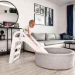 Toboggan d'Intérieur Scandinave en Bois – Image 8