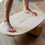 Planche d'équilibre Ovale- avec rouleau