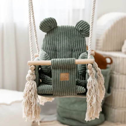 Balançoire Teddy- Vert Olive