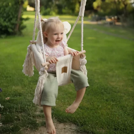 Balançoire Teddy - Ecru