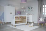 Berceau reglable cubi blanc