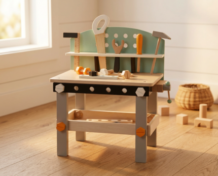 etabli en bois premium enfant
