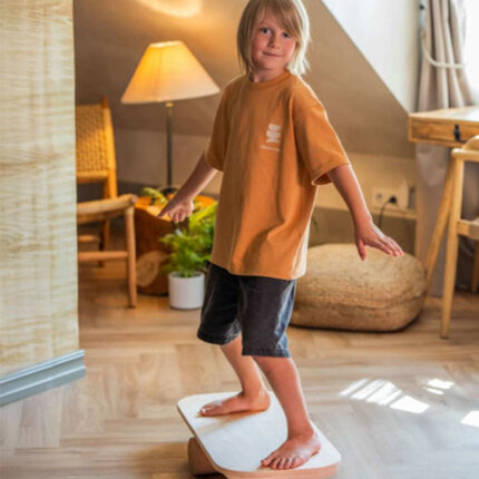 planche equilibre en bois natrurel