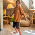 Planche d'équilibre Rectangulaire - avec rouleau